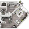 Floor plan: Plan A1F