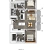 Floor plan: 2X2
