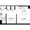 Floor plan: Studio-0A