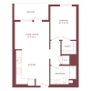 Floor plan: A1G-W