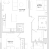 Floor plan: 2 BR  J