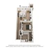 Floor plan: One Bedroom