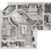 Floor plan: B1 60%