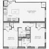 Floor plan: B4-1074-2