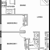 Floor plan: 2X1