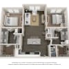 Floor plan: B2P