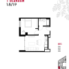 Floor plan: One Bedroom