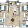 Floor plan: BCW-B1