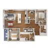Floor plan: B8D