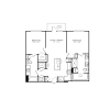 Floor plan: B2- 2x2