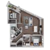 Floor plan: B2D