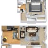 Floor plan: Aspen Townhouse