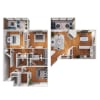 Floor plan: Elmwood Townhome Premier