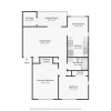 Floor plan: 2x1