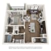 Floor plan: A1-60%