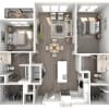 Floor plan: Bienvenue  