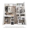 Floor plan: C2-W