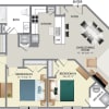 Floor plan: 3A-2