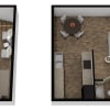 Floor plan: 1 BED | 1.5 BATH