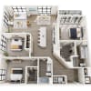 Floor plan: C1