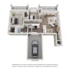 Floor plan: B1B