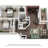 Floor plan: Laurel