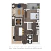 Floor plan: A1B