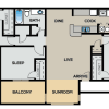 Floor plan: C1