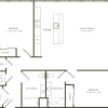 Floor plan: Two Bedroom E
