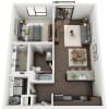 Floor plan: 1-A