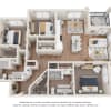 Floor plan: C1