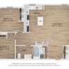 Floor plan: B2c | 2 Bed | 1 Bath | PSH 30