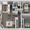 Floor plan: 2x1