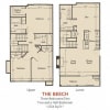 Floor plan: Beech - Renovated
