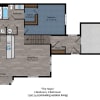 Floor plan: The Hayes with Garage
