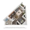 Floor plan: Studio A - Phase 1