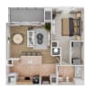 Floor plan: A3 - Renovated