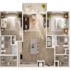 Floor plan: B3