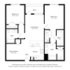 Floor plan: B2P - Patio