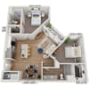 Floor plan: B3 - Garnet