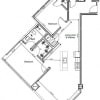 Floor plan: 2BR 2C