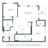 Floor plan: The Waylon | 2 Bed | 2 Bath