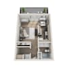 Floor plan: Plan E1A/E1B