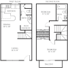 Floor plan: Sydney (Townhome)