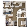 Floor plan: B3