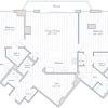 Floor plan: 2 Bed/2.5 Bath Den-F3-a