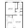Floor plan: 1x1