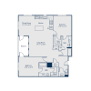 Floor plan: B2D