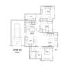 Floor plan: 3 Bedroom (3A)