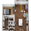 Floor plan: A1F-M